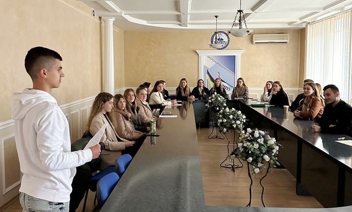 Презентація тез Олександра Лучка у секції історія перекладу та перекладацької думки